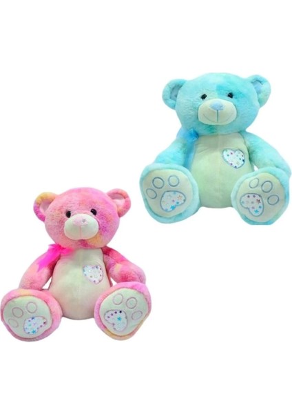 62556 Peluş 35 cm Burnu Yıldızlı Ayı -1 Adet Fiyatıdır