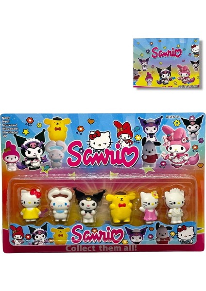 Kromi 6 Lı Figür Set Oyuncak