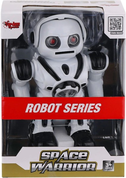 DF-6022 Işıklı ve Müzikli Disk Atan Uzay Savaşçısı Robot