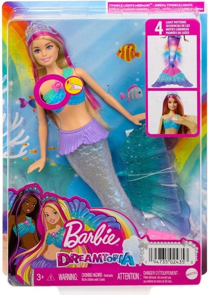 HDJ36 Barbie, Işıltılı Deniz Kızı, Dreamtopia Hayaller Ülkesi