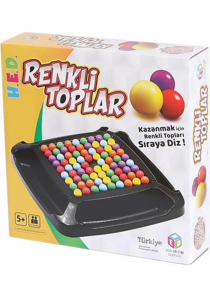 Hed 089 Renkli Toplar Kutu Oyunu