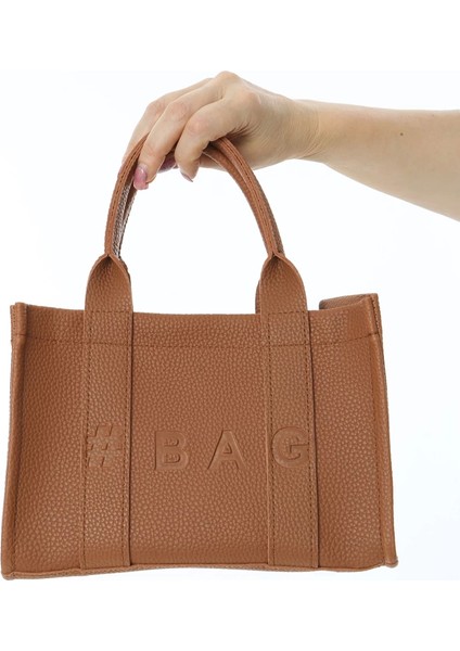 Baghashtag Kahverengi Deri Mini Tote Çanta fiyatları