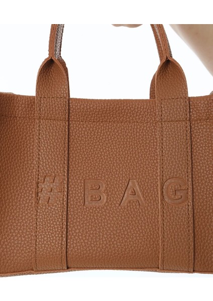 Baghashtag Kahverengi Deri Mini Tote Çanta indirimleri