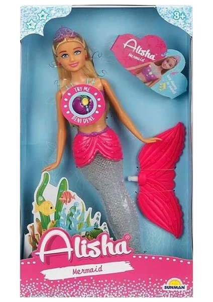 Deniz Kız Set Bebek Alisha 29CM -Sun