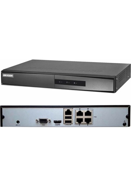 Hıkvısıon 4kanal 1080P DS-7104NI-Q1/M 1x- H265+ Nvr Kayıt Cihazı