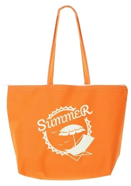 Baghashtag Summer Beach Bag Plaj Çantası Turuncu