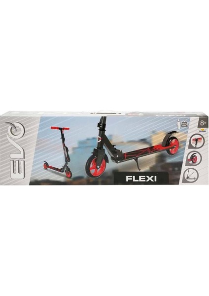 Evo Scooter 2tkr Flexi MAX100KG Kırmızı