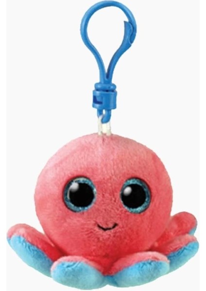 Ty Beanie Boos Peluş Pembe Ahtapot Anahtarlık Sheldon