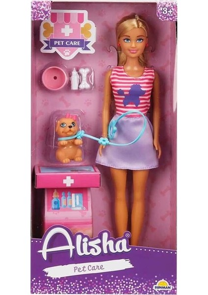 Bebek Set Alisha Veteriner Aksesuarlı ( 1 Adet Fiyatıdır )