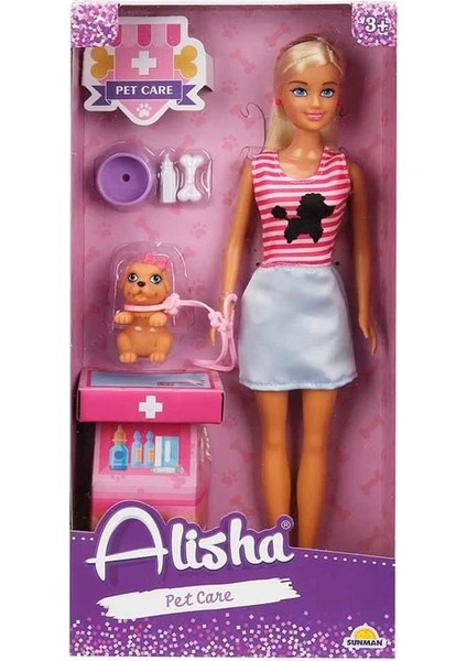 Bebek Set Alisha Veteriner Aksesuarlı ( 1 Adet Fiyatıdır )