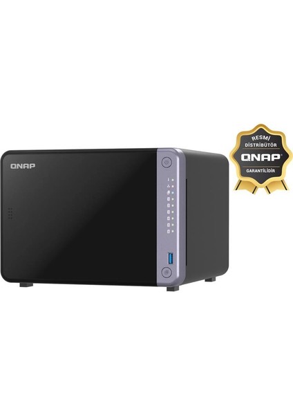 Qnap TS-632X-4GB Ram 6 HDD Yuvalı Tower Nas (Resmi Distribütör Garantili)