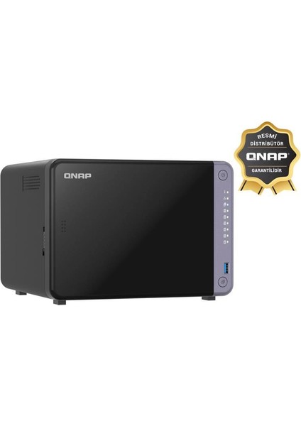 Qnap TS-632X-4GB Ram 6 HDD Yuvalı Tower Nas (Resmi Distribütör Garantili)