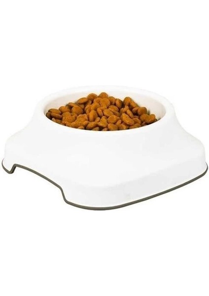 Silikon Kaydırmaz Taban Plastik Kedi ve Köpek Mama ve Su Kabı 2 L
