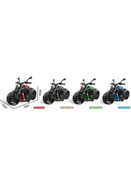 JW567-164 Sürtmeli Travel Model Motosiklet -Vardem Oyuncak