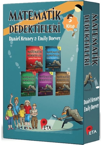 Matematik Dedektifleri Seti - Daniel Kenney - Emily Boever
