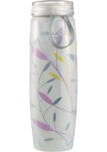 Polar Bottle Ergo Insulated Graphic Termos 0.65 Litre-Pembe-Yeşil