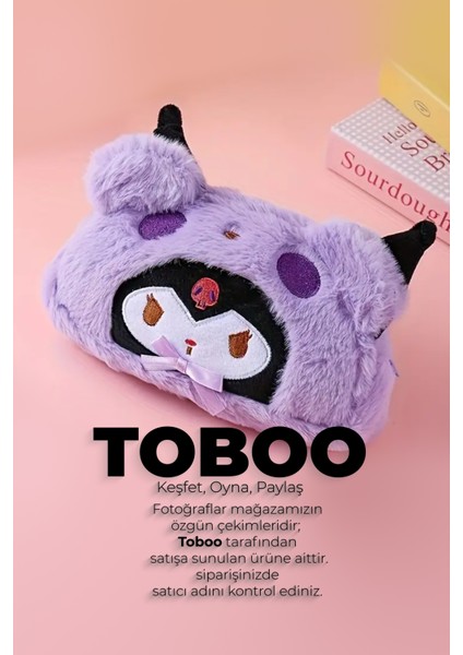 Sanrio Kuromi & My Melody Kawaii Peluş Kalemlik-Kalem Kutusu | Makyaj Çantası & Organizer indirimleri