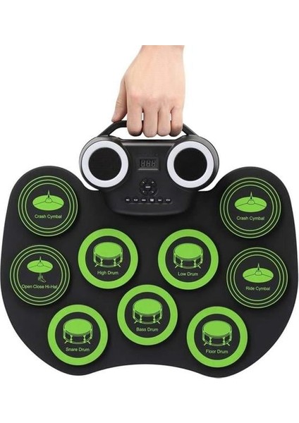 Hsyn G600R 9 Ped Elektronik Roll Up Davul Kiti Akdenizpos Yeni