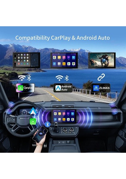 10 Inç NV464 Android Carplay Navigasyon Multimedya Sistemi fırsatları