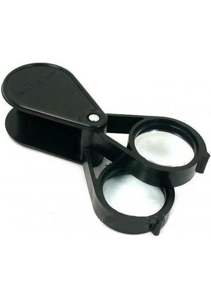 20X30 2K30MM Çıft Optik Lens Katlanan Cep Büyüteç.