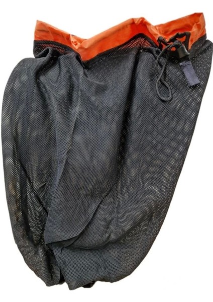 Mesh Stuff Sack Çanta 15 Litre-Turuncu