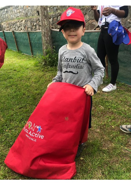 Çuval Yarışı Çuvalı Büyük Mavi