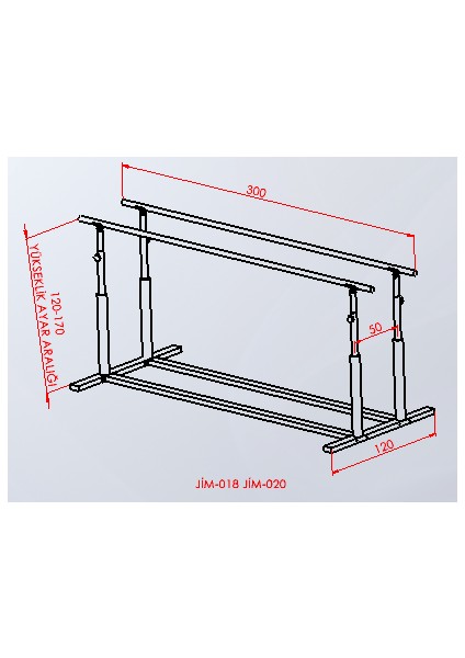 Paralel Bar Metal fiyatları