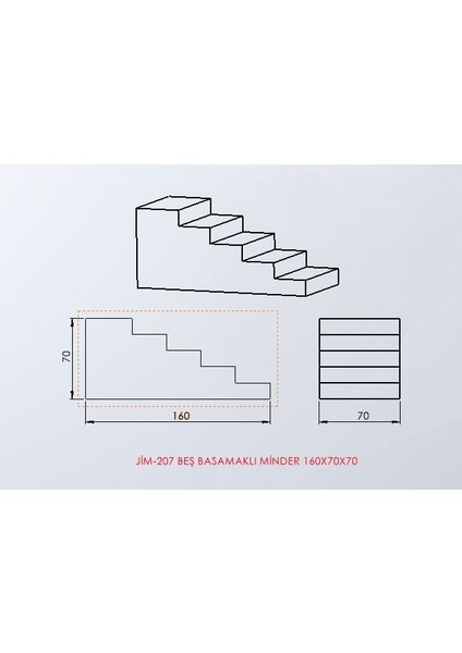 Beş Basamaklı Minder modelleri