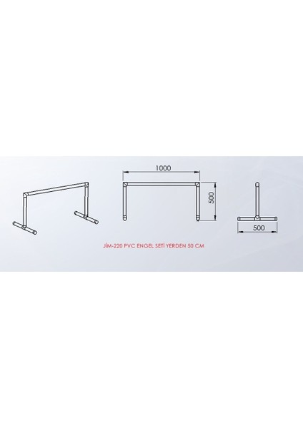 Pvc Engel Seti Yerden 50 cm