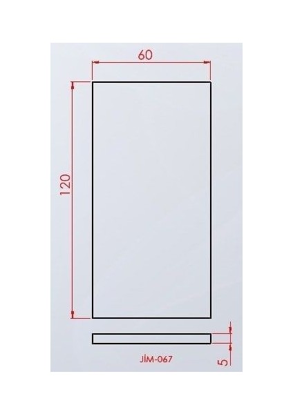 Jimnastik Minderi Sarı 60X120
