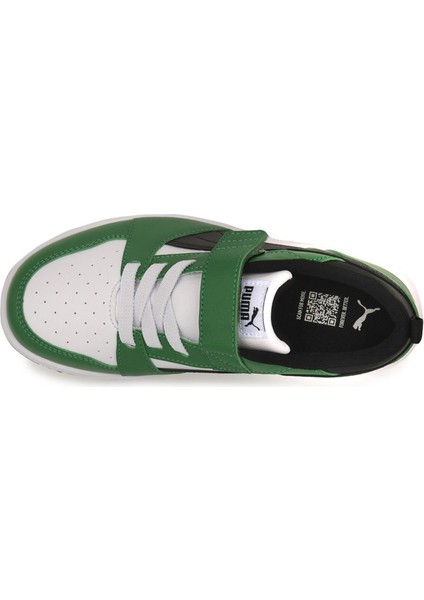 Beyaz Erkek Çocuk Yürüyüş Ayakkabısı 39741905-PUMA Rebound V6 Lo Ac+ Ps fırsatları