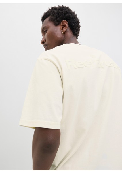 Bisiklet Yaka Sarı Erkek T-Shirt 12276738_JCOINFINITY Sun Back Tee S