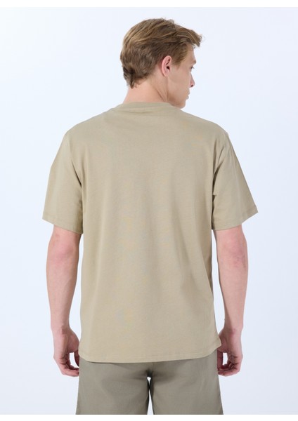 Bisiklet Yaka Bej Erkek T-Shirt 12288517_JORANIMAL Tee Ss Crew Neck
