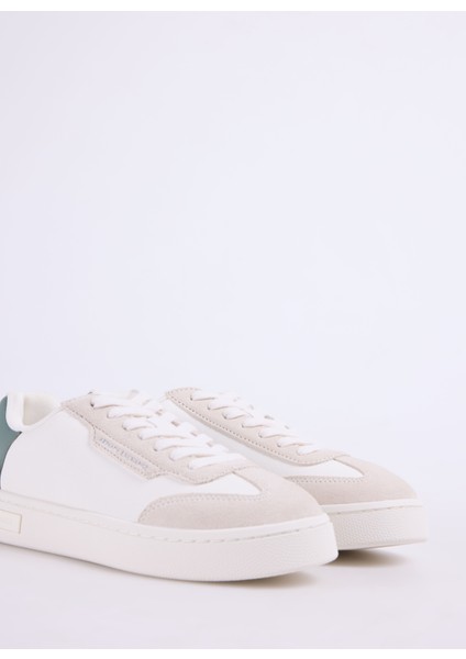 Beyaz - Yeşil Kadın Sneaker XDX181 indirimleri