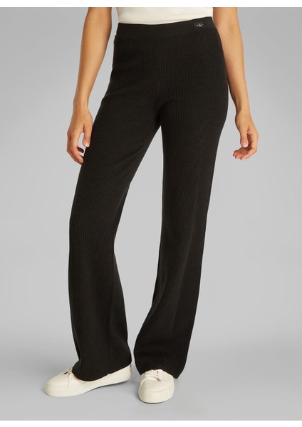 Yüksek Bel Normal Siyah Kadın Pantolon J20J225336BEH fiyatları