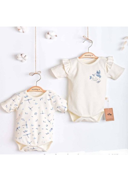 Pretty Happy Kısa Kollu Bady ( 2 Li Set)