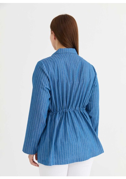 Normal Indigo Kadın Ceket 25YSL1486-BB fırsatları