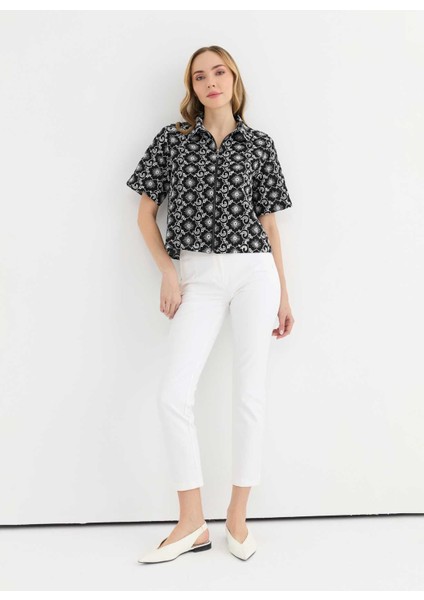 Standart Siyah Kadın Ceket 25YSL1484