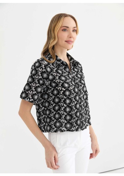 Standart Siyah Kadın Ceket 25YSL1484