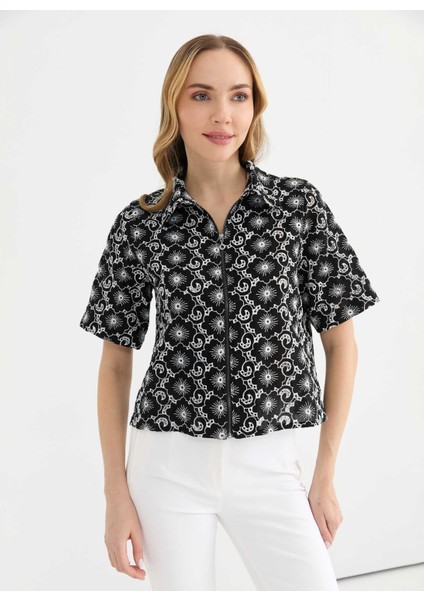 Standart Siyah Kadın Ceket 25YSL1484