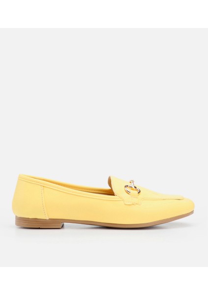 Hotiç 01AYY266730A520 KADIN Sarı Yaya Loafer