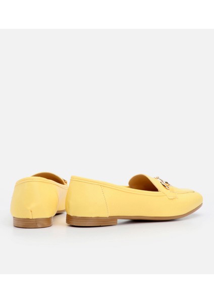 Hotiç 01AYY266730A520 KADIN Sarı Yaya Loafer