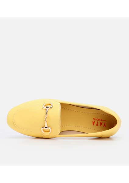 Hotiç 01AYY266730A520 KADIN Sarı Yaya Loafer