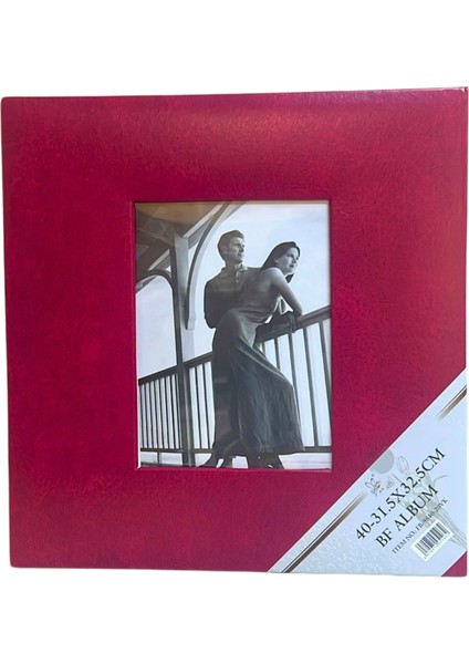Yapışkanlı Ithal Fotoğraf Albümü - 20 Yaprak 31,5X32,5 Cm-Fuşya