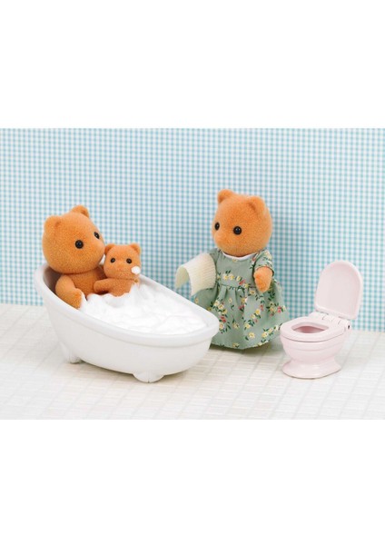 Fırsat Byr 5148 Sylvanian Families Banyo ve Tuvalet Seti (Figürler Dahil Değildir) +3 Yaş Yeni