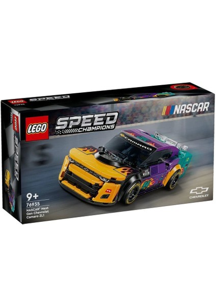 Fırsat Byr 76935 Speed Champions Nascar Next Gen Chevrolet Camaro Zl1 328 Parça +9 Yaş Yeni