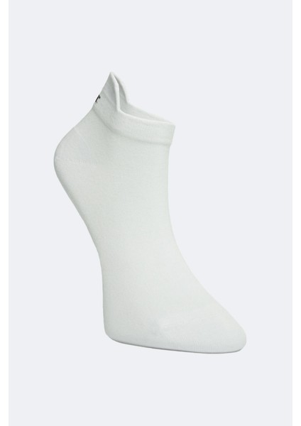3'lü Karışık Renk Beyaz Özel Topuk Teknolojili Viskon Kadın Patik Çorap fırsatları
