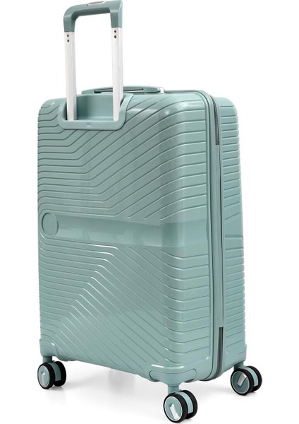Mavi Unisex 47X74X26 cm Büyük Bok Çekçekli Sert Valiz FAB-5239 fırsatları