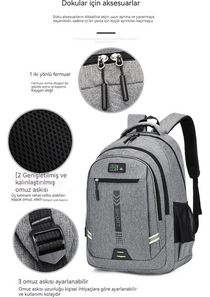 Zethus Yeni Uni Sırt Çantası Tasarımı Rahat Okul Çantası Moda Basit Büyük Kapasiteli Seyahat Sırt Çantası Oxford Kumaş Okul Sırt Çantası (Yurt Dışından) modelleri