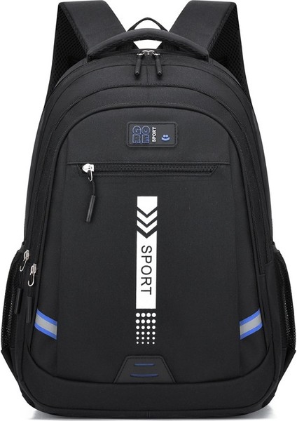 Zethus Yeni Uni Sırt Çantası Tasarımı Rahat Okul Çantası Moda Basit Büyük Kapasiteli Seyahat Sırt Çantası Oxford Kumaş Okul Sırt Çantası (Yurt Dışından)